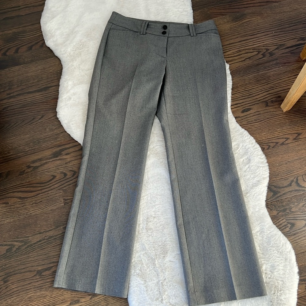 Loft gray pants size 4